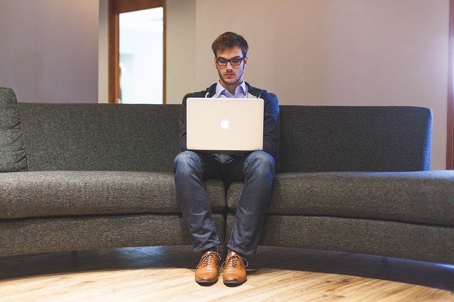 a guy researching