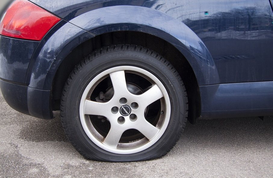 flat tires